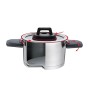 Casserole with Lid Feel Maestro  MR-3530-20 Red Black Steel Stainless steel Plastic Ø 20 cm 3,2 L