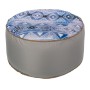 Pouf gonflable étnico Bleu 55 x 55 x 25 cm Ethnique