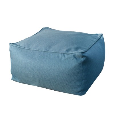 Pouf Gissele 70 x 70 x 36 cm Bleu