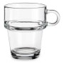 Tasse Empilable Transparent verre 270 ml (24 Unités)