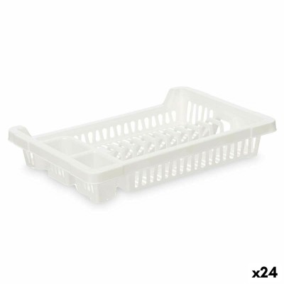 Draining Rack for Kitchen Sink White Plastic 42,5 x 7 x 29,5 cm (24 Units)