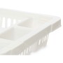 Draining Rack for Kitchen Sink White Plastic 42,5 x 7 x 29,5 cm (24 Units)