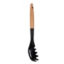 Pasta Spoon Black Natural Wood 6 x 33,5 x 6 cm (12 Units)