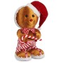 Decorative Figure Cookie Brown Red polystyrene 19 x 33 x 15 cm (4 Units)