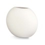 Vase Rond Blanc Céramique 40 x 34,5 x 16 cm (2 Unités)