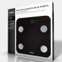 Digital Bathroom Scales Livoo DOM427N Black Tempered Glass 180 kg