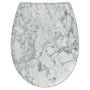 Abattant WC Carolina Beach Cedo Torano Blanc/Gris