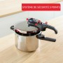 Marmites Express Tefal 6 L Acier inoxydable