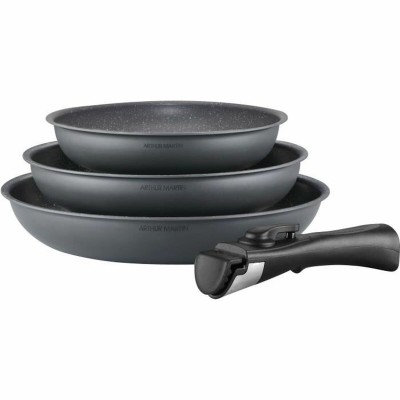 Cookware Arthur Martin AM521 Grey 4 Pieces