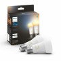 Ampoule à Puce Philips Pack de 2 E27 Blanc F E27 (2200K) (6500 K)