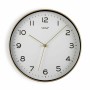 Wall Clock Versa White Golden Quartz 30,5 x 4,3 x 30,5 cm