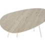 Jeu de 2 tables Home ESPRIT Blanc Beige Marron Clair 73 x 43 x 45 cm