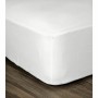 Fitted bottom sheet Lovely Home White 180 x 200 Double bed (180 x 200 cm)