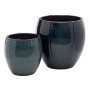 Set de pots de fleurs Céramique Bleu 55 x 55 x 55 cm (2 Unités)