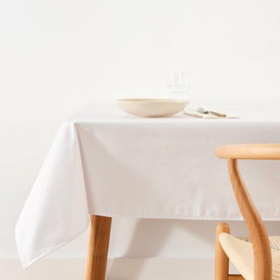 Stain-proof tablecloth Belum Liso White 100 x 200 cm