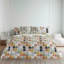 Housse de Couette Decolores Lahti Multicouleur 175 Fils 140 x 200 cm