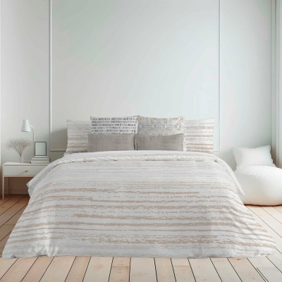 Housse de Couette Decolores Oslo Multicouleur 175 Fils 140 x 200 cm