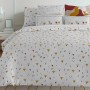 Housse de Couette Decolores Campinas Multicouleur 175 Fils 140 x 200 cm