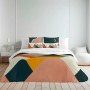 Housse de Couette Decolores Sahara Multicouleur 175 Fils 140 x 200 cm