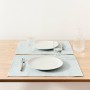 Place mat Belum Liso Blue 50 x 40 cm Smooth 2 Units