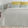 Housse de Couette Decolores Nashik Beige 175 Fils 140 x 200 cm Goulot de bouteille