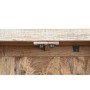 Sideboard DKD Home Decor Natural White Mango wood (193 x 40,6 x 91,4 cm)