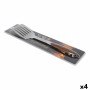 Spatula Percutti Legno percutti Barbecue 53 x 13 x 3 cm (4 Units)