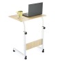 Folding Side Table Confortime Wood Metal 50 x 40 x 65 cm (3 Units)