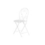 Ensemble Table + 2 Chaises Home ESPRIT Blanc 60 x 60 x 70 cm