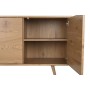 Sideboard DKD Home Decor Natural Metal MDF Wood 160 x 45 x 75 cm