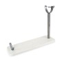 Ham stand Quttin Marble Steel 48,5 x 16 x 1,8 cm (3 Units)