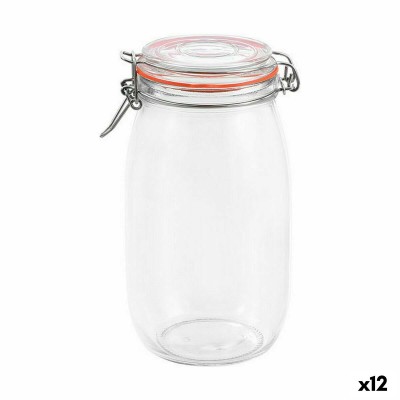 Bocal La Mediterránea Hermétique verre 1,5 L (12 Unités)