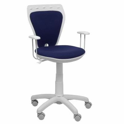 Chaise de Bureau Salinas P&C LB200RF Jeunes Blue marine