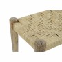 Banquette DKD Home Decor Naturel Corde Bois de manguier (88 x 42 x 39,5 cm)