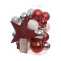 Christmas Baubles Decoris 33 Pieces Rojo/Blanco