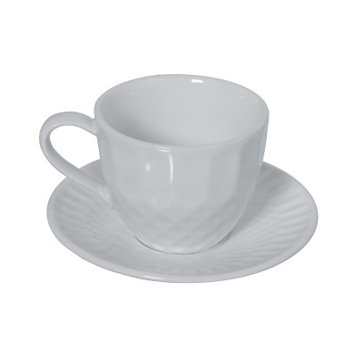 Ensemble de 6 tasses à café Alexandra House Living Porcelaine 90 ml