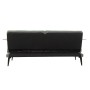 Canapé Convertible DKD Home Decor 203 x 87 x 81 cm Noir Métal Marron Vert