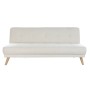 Sofabed DKD Home Decor 172 x 80 x 76 cm Cream Rubber wood Modern Scandi