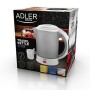 Kettle Adler AD 1268 White Grey Plastic 600 W 0,6 L