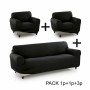 Housse de canapé Sofakover Pocket Trio Romeo 3 Unités