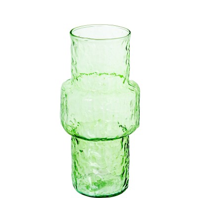 Vase Alexandra House Living Green Crystal 14 x 28 cm