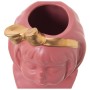 Vase Alexandra House Living Pink Ceramic 14 x 14 x 21 cm