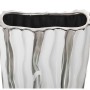 Vase Alexandra House Living White Silver Ceramic 19 x 8 x 25 cm