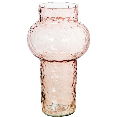 Vase Alexandra House Living Pink Crystal 15 x 29 cm