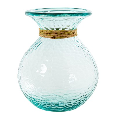 Vase Alexandra House Living Transparent Crystal 19 x 25 cm