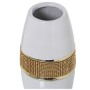 Vase Alexandra House Living White Ceramic 11 x 27 cm