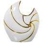 Vase Alexandra House Living Blanc Céramique 22 x 9 x 25 cm