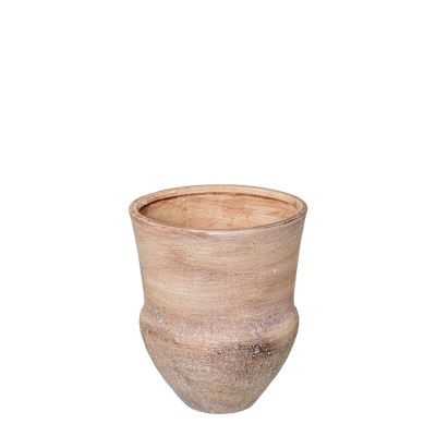 Vase Alexandra House Living Brown Ceramic 19 x 22 cm