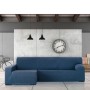 Housse pour chaise longue accoudoir long gauche Eysa TROYA Bleu 170 x 110 x 310 cm