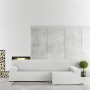 Housse pour chaise longue accoudoir long droit Eysa BRONX Blanc 170 x 110 x 310 cm